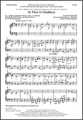 In Thee Is Gladness SATB choral sheet music cover